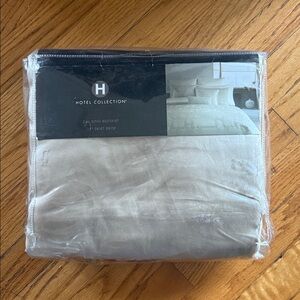 Hotel Collection Beige Bed Skirt